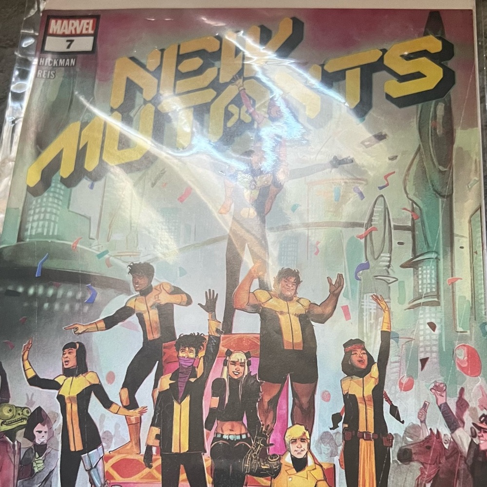 New mutants comic books bundle 7,8,and 9